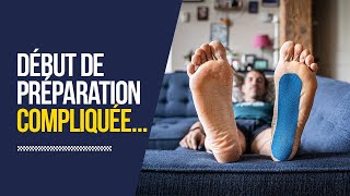 Fasciite plantaire le retour ⁉️😬 Elle démarre bien cette prépa marathon 🙈 [upl. by Nawoj]