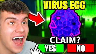 How To FIND THE VIRUS EGG LOCATION In Roblox Pet Simulator 99 [upl. by Atiniv]