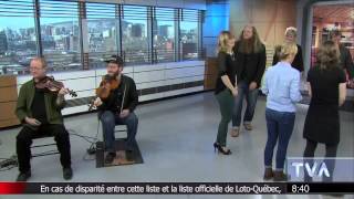 Salut Bonjour  JeanFrançois Berthiaume «câlleur» et danseur [upl. by Mossolb]