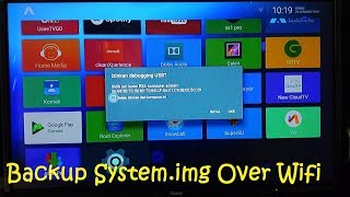 Cara backup Android TV Box systemimg ZTE B860H Lewat Wifi [upl. by Nea]