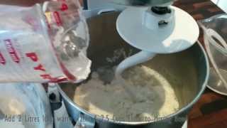 Wood Fired Pizza Dough Recipe  Part 1 Caputo 00 Neapolitan with KitchenAid [upl. by Borchers]