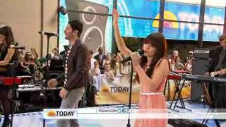 Owl City amp Carly Rae Jepsen perform quotGood Timequot on Today Show [upl. by Wehrle72]