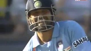 Sachin Tendulkar Hits Reversee Sweep For Boundary [upl. by Dallas526]