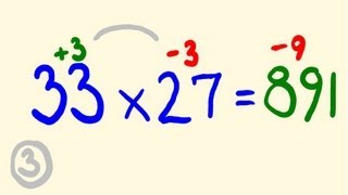 Fast Mental Multiplication Trick  Multiply in your head using base 20 and 30 [upl. by Isbel974]