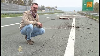 Srbija Autoput propada i prije upotrebe [upl. by Eninahs]