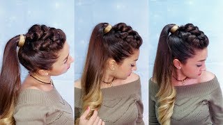 Peinado Fácil con Trenzas de Moda  Belleza sin Limites [upl. by Barney]