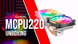 Maximum ARGB performance with low profile  MCPU220  Mars Gaming [upl. by Suertemed45]