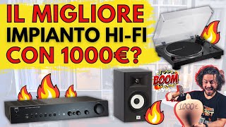 IL MIGLIORE IMPIANTO HIFI CON 1000€ ► ATLP120XBT  NAD 316BEE V2  JBL STAGE A130 [upl. by Robena800]