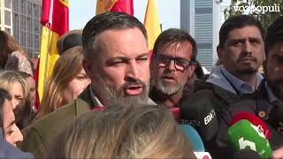 Abascal sobre una moción de censura contra Pedro Sánchez [upl. by Ykceb405]