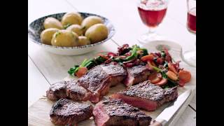 Striploin Steaks with Smoked Paprika and Coriander [upl. by Marysa]