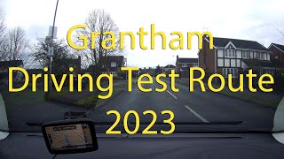 Grantham Driving Test Route 2023 [upl. by Epner971]