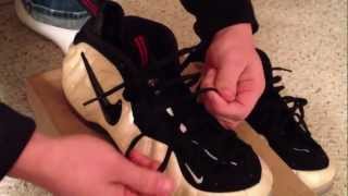 How To Lace Foamposites [upl. by Najram]