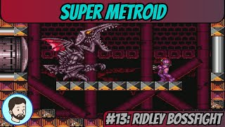 Super Metroid Super Nintendo  Part 13 Ridley Bossfight [upl. by Mccord53]