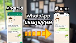 WhatsApp von Android auf iPhone übertragen OHNE ZurücksetzenGoogle Drive Backup auf iPhone  2024 [upl. by Stila]