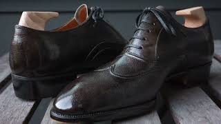 WINSON SHOEMAKER DOES IT AGAIN The Magestic Seemless Heel Austerity Brogue 1st Look [upl. by Ariamat]