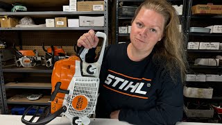 PART 2 Stihl MS261 Chainsaw Brand New With A CATASTROPHIC FAILURE Now What [upl. by Aniuqal]