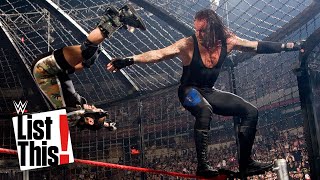 6 Superstars with the most eliminations in the Elimination Chamber Match WWE List This [upl. by Notnilc]