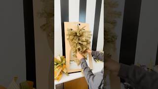 Preparing wreath base wreath wreaths craft smallbusiness falldecor [upl. by Rosamond]