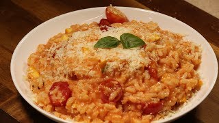 TOMATO RISOTTO RECIPE Without alcohol [upl. by Peter]