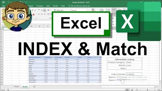 Excel INDEX and MATCH [upl. by Sybley]