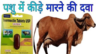 Vet Bolus Hitek Uses in Hindi  Ivermectin Tablets Veterinary medicine [upl. by Gennie]