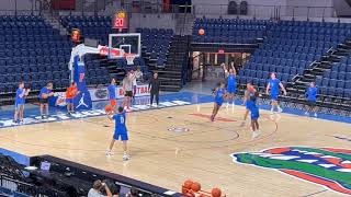 Florida Gators Basketball Practice 10422 [upl. by Scarlett]