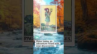 shorts Card of the Day  Page of Pentacles [upl. by Sirrot]