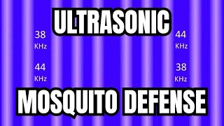 Mosquito Repellent Sound 🦟  Virtual  Ultrasonic Sound and UV Light  Smooth Sound Frequency [upl. by Nai]