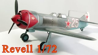 Lavochkin La5FN ✈ 172 Revell Kit [upl. by Notaes377]