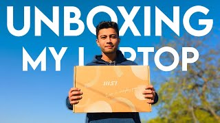 Unboxing MSI Modern 14 Laptop 2021 Hindi 😍 Cinematic [upl. by Llemor744]