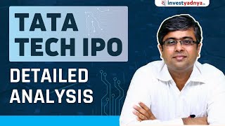 Tata Tech IPO  Detailed Analysis  Parimal Ade [upl. by Ecraep960]