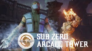 Mortal Kombat 1 Sub Zero  Towers of Time Arcade Tower [upl. by Oelgnaed]