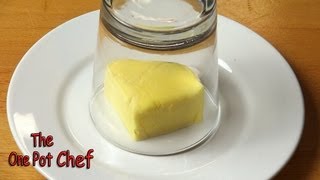 Quick Tips Softening Butter in Moments  One Pot Chef [upl. by Hbahsur]