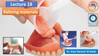 lecture 18 relining materials [upl. by Clarette]