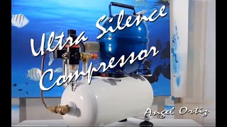 TRULY ULTRA SILENCE COMPRESSOR FOR ARTIST AND DOCTORS  simplified [upl. by Rialcnis]