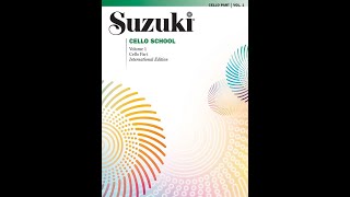 Suzuki Cello Book 1  Rigadoon [upl. by Cheyne411]