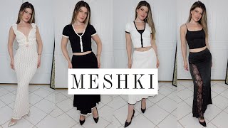 Classy Outfits  Meshki Try On Haul [upl. by Amil]