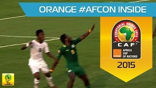 Mame Biram Dioufs overhead kick  Ghana  Senegal  CAN Orange 2015 [upl. by Nallaf]