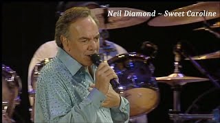 Neil Diamond  Sweet Caroline  2002  Live vIdeo in Dublin Ireland [upl. by Olotrab]