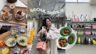 Seoul Series 1  SF to Korea cute cafes shopping guide Mangwon market convenience store [upl. by Glennon361]