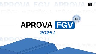 Aprova FGV  Revisão préprova da FGV  vestibular 241 [upl. by Nwahsat571]