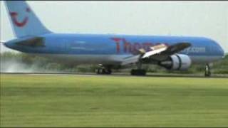 Various Aircraft At Manchester Airport [upl. by Anoli]