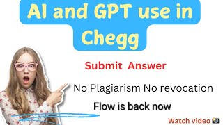 Chegg question flow How to remove AI  How to arrange solution GPT use trick  Plagiarism remove [upl. by Elsi]