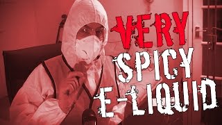 The Capsaicin Experiment  VERY Spicy E Liquid [upl. by Aicilet]