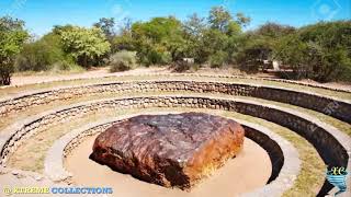 The Hoba meteorite  The Worlds Largest Meteorite in Namibia [upl. by Lunn302]