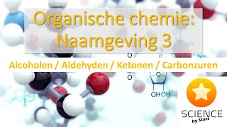 organische chemie naamgeving alcoholen aldehyden ketonen en carbonzuren [upl. by Yanttirb48]