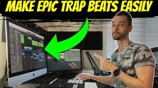 Making a Trap Beat for TV Sync Placements with Loopcloud in Logic Pro X [upl. by Nevag]