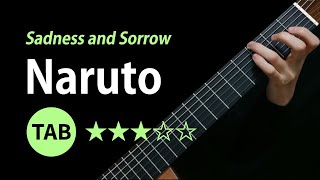 Sadness and Sorrow  Tab amp Lesson [upl. by Enyrehtak798]