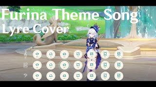 All the Worlds a Stage  Furina Character Demo Theme Song Genshin Impact Lyre Cover [upl. by Anilem440]