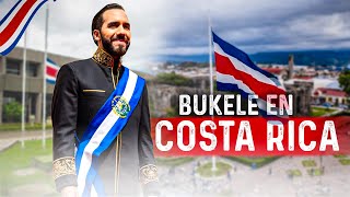 💥HISTORICO COSTA RICA Recibe a NAYIB BUKELE Visita OFICIAL de ESTADO Asi lo RECIBEN [upl. by Bradleigh29]